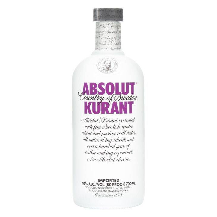 Absolut Vodka Kurant 1L