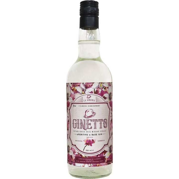 Aperitif Ginetto orchid and elderberry