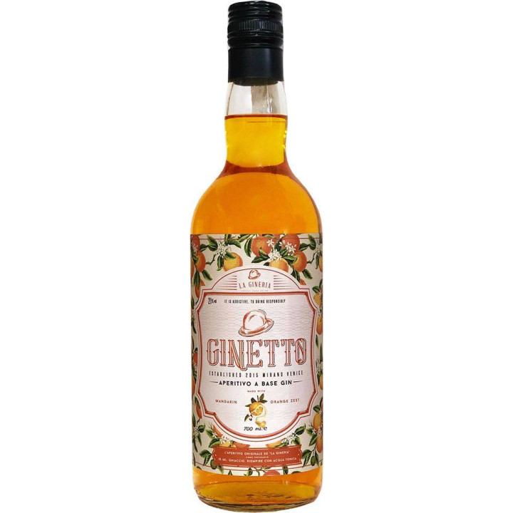 Aperitiflikör Ginetto Mandarine und Orange