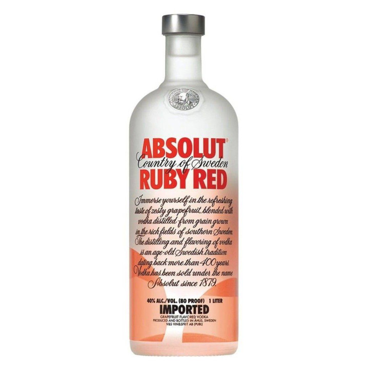 Vodka Absolut Ruby Red