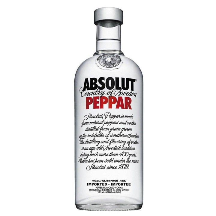 Vodka Absolut Peppar 1L