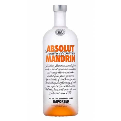 Vodka Absolut Mandrin 1L