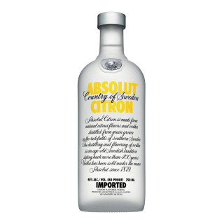 Vodka Absolut Citron 1L