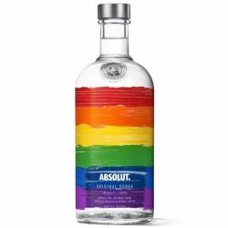 Vodka Absolut COLORS Rainbow Lim. Ed.