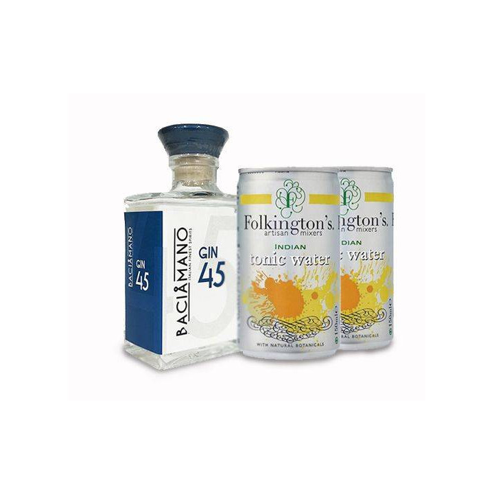 Gin & Tonic Baciamano 45 Gin
