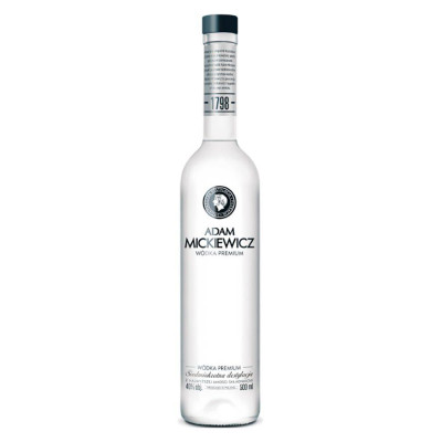 Vodka Adam Mickiewicz Premium 1L – Polish Vodka | Bottega Alcolica