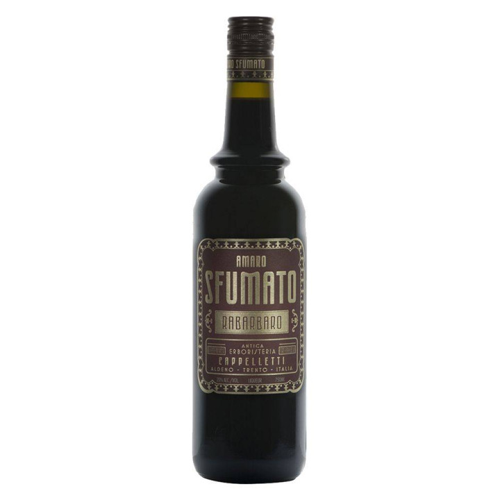Amaro Cappelletti Nuanciert mit Rhabarber