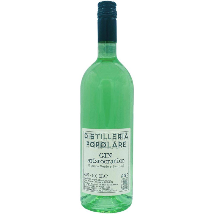 Gin Aristocratico Limone Verde & Basilico