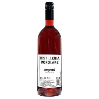 Negroni RTD Distilleria Popolare