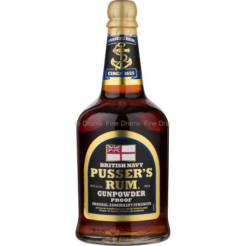Rum British Navy Pusser's Gunpowder
