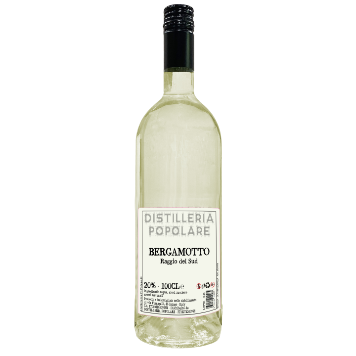 Bergamotto Likor Raggio del Sud Distilleria Popolare