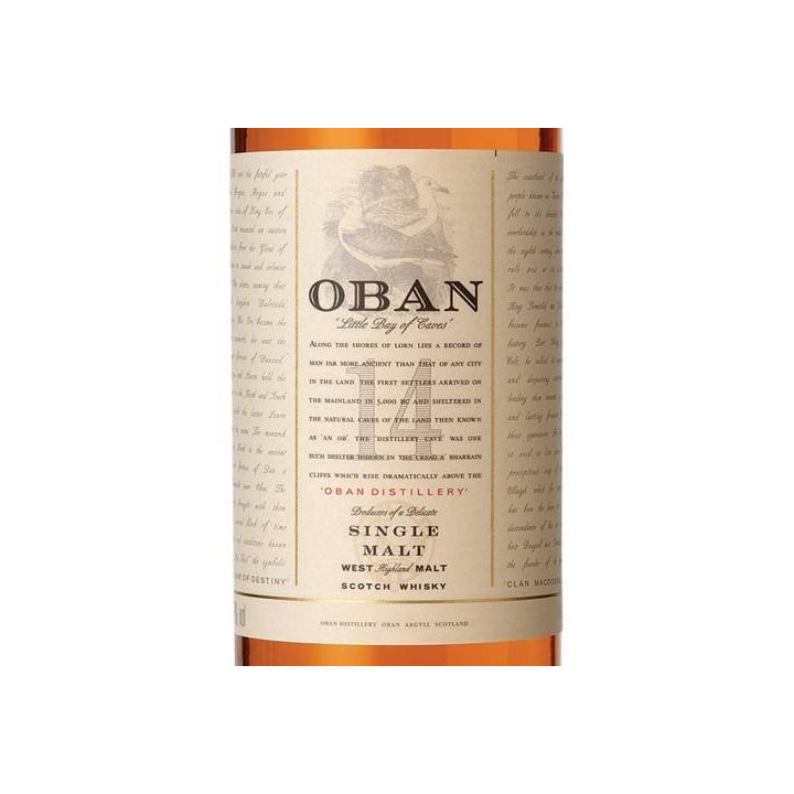 Oban 14 Year Old Single Malt Scotch Whisky