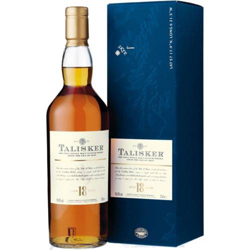 Talisker 18 years old single malt scotch whisky