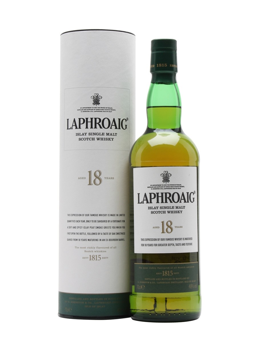 Laphroaig 18 Years Islay Single Malt Scotch Whisky