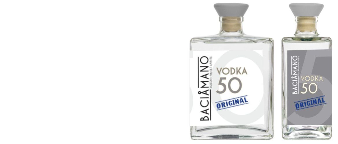 Vodka Baciamano 50 Original
